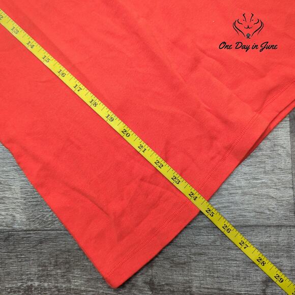 St. John's Bay Long Sleeve Crew Neck Tee Short Size S - Picture 4 of 5